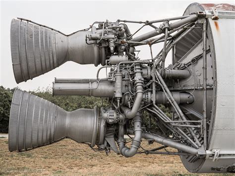 The LR-87 engines of the Titan I Intercontinental Ballistic Missile ...