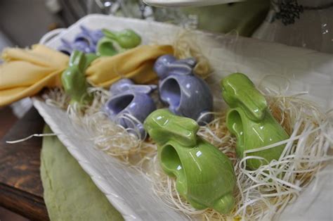 Adorable bunny napkin rings! | Baby bunny napkin holders! | Flickr