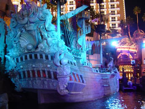 Pirate's ship, Treasure Island, Las Vegas | From an ad I saw… | Flickr