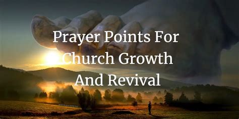 17 Strong Prayer Points For Church Growth And Revival - Faith Victorious