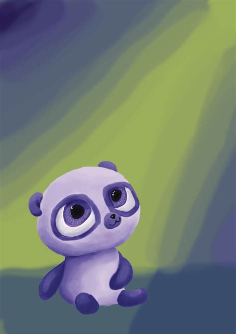 Purple Panda by SighBugs on DeviantArt