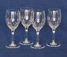 Ashford Non-Leaded Crystal, Gold Rimmed Wine Glasses 10 Ounces, Set of 4 | eBay