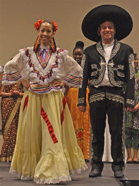 This picture is an example of some traditional Mexican clothing ...