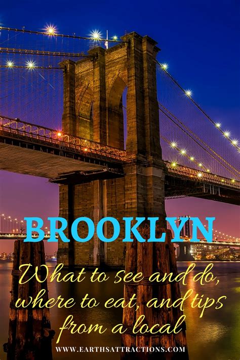 A Local's Guide to Brooklyn (New York) with the best things to do in Brooklyn - Earth's ...