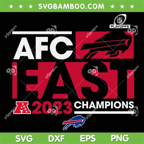 Buffalo Bills Afc East Champions SVG