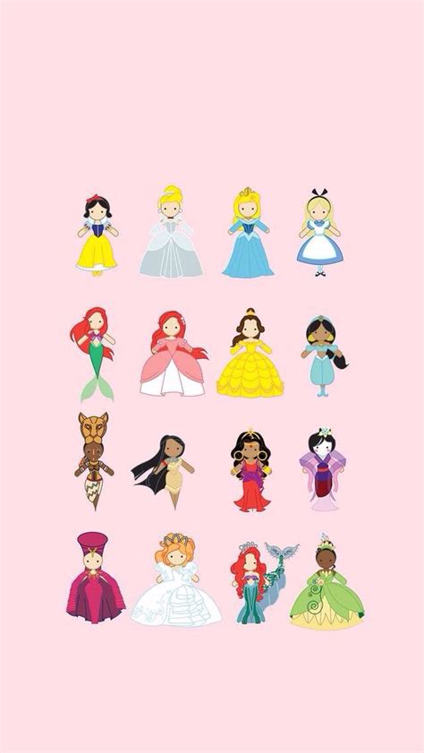 Disney princesses | Disney princess wallpaper, Cute disney wallpaper ...