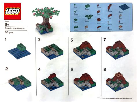 Brickfinder - LEGO Tree in the Woods Instructions!