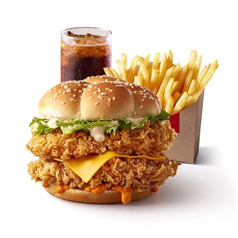 Mighty Zinger Combo Meal – KFC ChickenStock