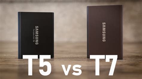 Samsung T5 vs T7 SSD Review - YouTube