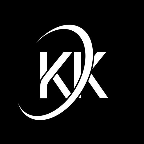 KK logo. K K design. White KK letter. KK letter logo design. Initial ...