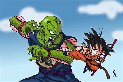 Goku Vs. King Piccolo by caleb1029 on DeviantArt