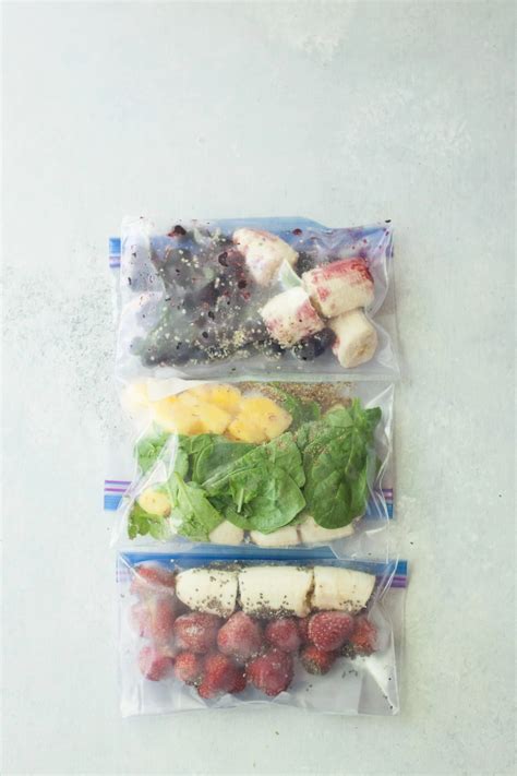 3 Ways You Can Meal Prep Smoothies | Wholefully