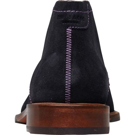 Buy Ted Baker Mens Torsdi 4 Suede Boots Dark Blue