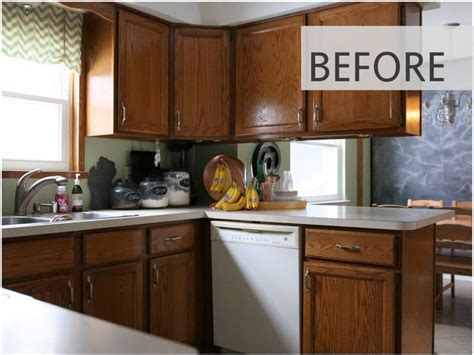 Kitchen Cabinets Makeover Before After