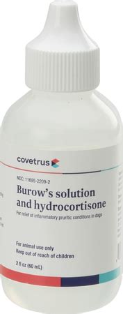 Burow's Solution & Hydrocortisone