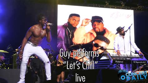 Guy performs "Let's Chill" live; The Legacy Tour Washington, DC - YouTube