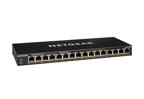 16 Port Switches: Gigabit, PoE, & More | NETGEAR