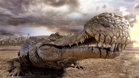 BBC One - Deadly on a Mission: Pole to Pole, Deadly Dinosaurs - Sarcosuchus