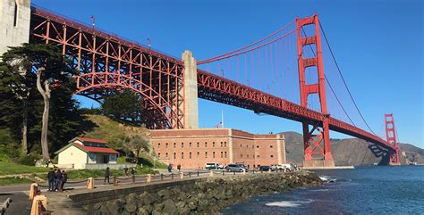 Fort Point National Historic Site Under The Golden Gate Bridge