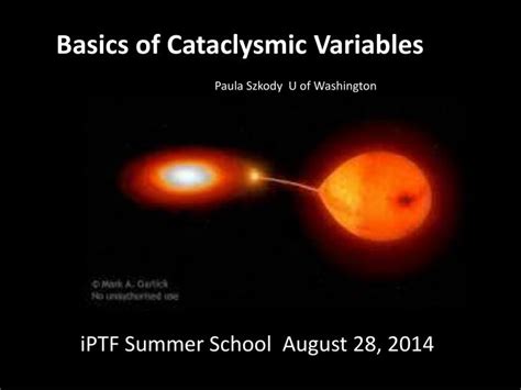 PPT - Basics of Cataclysmic Variables PowerPoint Presentation, free ...