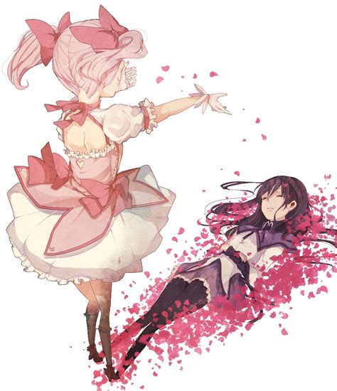 Homura and Madoka - Homura x Madoka Fan Art (37383701) - Fanpop