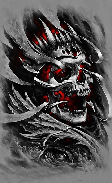 Viking Skull Tattoo Designs