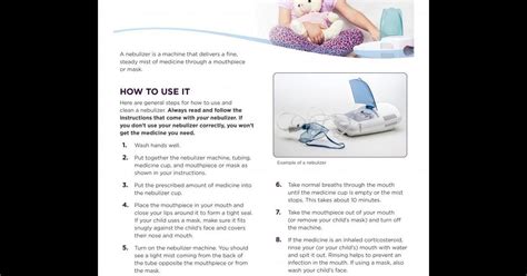 How to Use a Nebulizer Fact Sheet | NHLBI, NIH