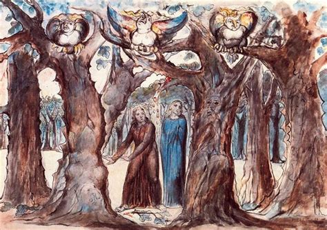 Illustration to Dante's Divine Comedy, Hell - Blake William - WikiArt.org