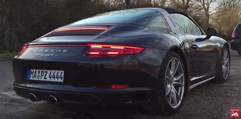 2016 Porsche 911 Targa with the New Turbo Engine Sounds like This ...