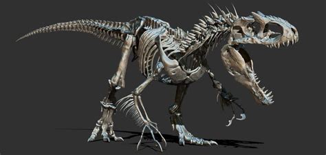 ArtStation - Indominus rex Skeleton by. VI models, Vitamin Imagination | Jurassic world ...