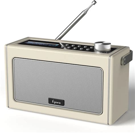 DAB/DAB+ & FM Radio Portable Bluetooth Speaker, Rechargeable Digital Radio with USB Charging for ...