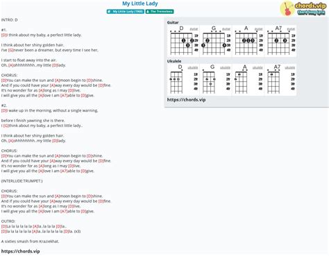 Chord: My Little Lady - tab, song lyric, sheet, guitar, ukulele ...