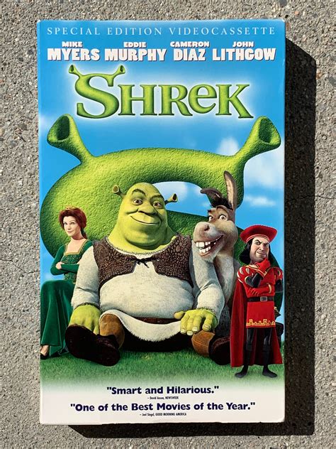 VHS Tape SHREK VHS 2001 Special Edition Big Box Dreamworks - Etsy Singapore