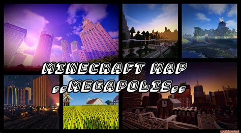 Megapolis Map 1.14.4 for Minecraft - Mc-Mod.Net