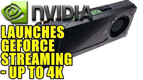 Nvidia Launches GeForce Game Streaming | Up To 4K 60FPS AAA Games for $8 A Month! - YouTube