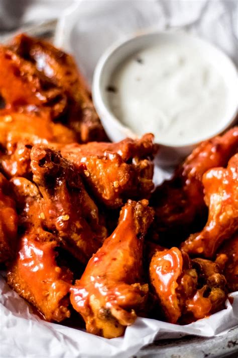 Hot Spicy Chicken Wings Recipe • Wanderlust and Wellness