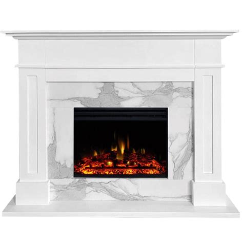 Cambridge 1500W Freestanding Electric Fireplace Heater with Log Displa – Recreation Outfitters