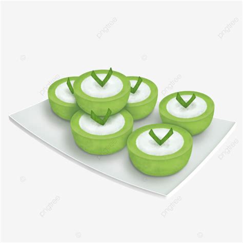 Kue Nona Manis Talam Pandan Hijau, Kue Talam, Kue Nona Manis, Jajanan Pasar PNG Transparent ...