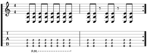 Guitar Picking Patterns in Heavy Style