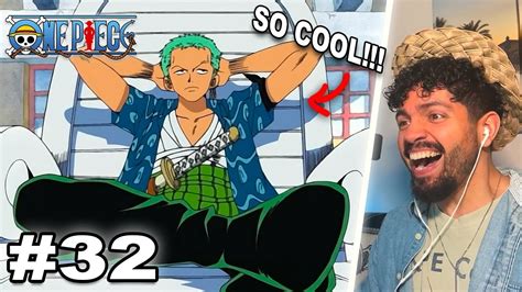 Nami frees Zoro!! | ONE PIECE #32 REACTION | Witch of Cocoyasi Village! Arlong's Female Leader ...