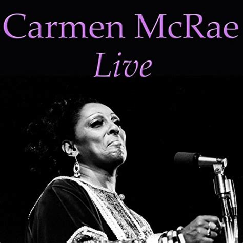 Spiele Carmen Mcrae Live (Live) von Carmen McRae auf Amazon Music ab