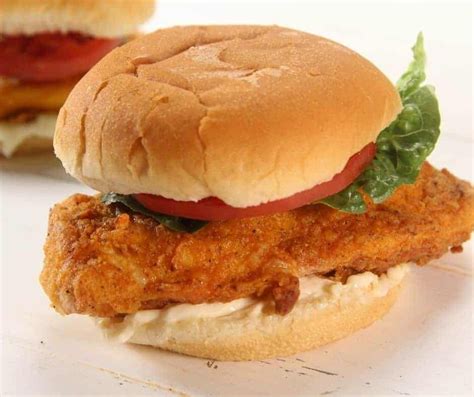 Air Fryer Wendy's Spicy Chicken Sandwich - Fork To Spoon Chicken Crisps ...