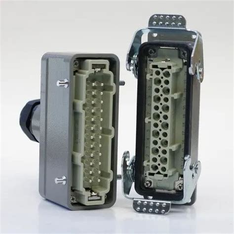 24 Pin 16 Amp Heavy Duty Connector at Rs 550/piece | Rectangular Connector in Faridabad | ID ...