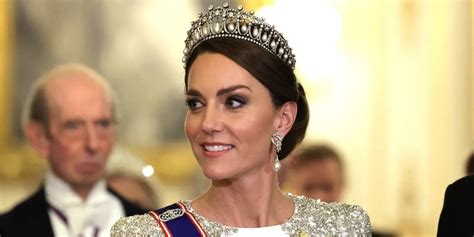 Kate Middleton Dazzles With Her Tiara Moment In the Royal Dinner