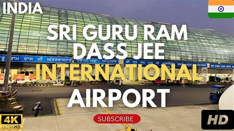 Sri Guru Ram Dass Jee International Airport, Amritsar, Ajnala Road, Raja Sansi, Punjab, India ...