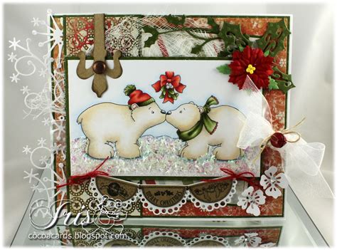 Paper Crafting in Cocoa: Whimsy Showcase Day 3 - Polar Bear Kisses