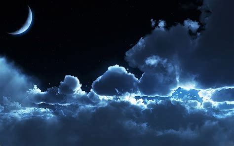 . 30 Best Windows 7 Collection. Fraakz. Night clouds, Night sky ...