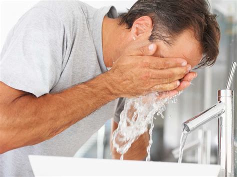 The exact number of times men should wash their faces every day | The Independent