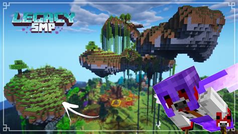 Legacy SMP - FLOATING ISLANDS for MYTHICAL SAUSAGE!!! | Survival Minecraft 1.16 - YouTube