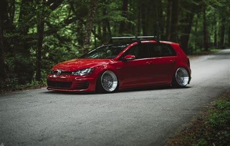 Slammed MK7 Anyone? | StanceNation™ // Form > Function | Gti, Vw golf, Vw golf r mk7